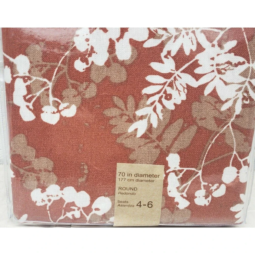 Printed Fabric Tablecloth 70